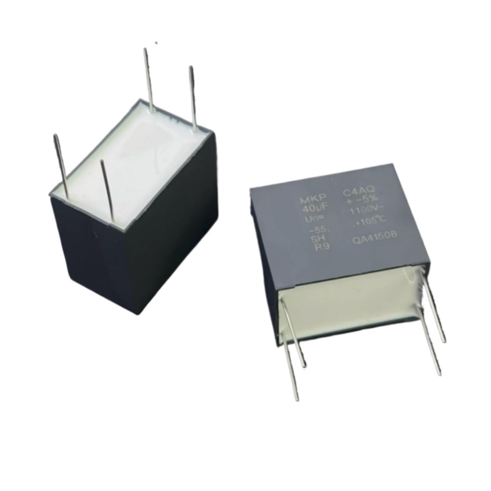BALYDLUL 1pcs C4AQ 40UF 1100V 1000V Copper pin 4-pin electrodeless film capacitor(1100V)