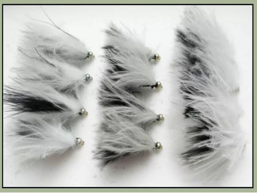 Cats Whiskers trout flies, Cruellas, lures, size 10, 12 per pack, Fishing Flies (Barbless)