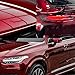 5FT x 50FT Car Wrap Vinyl Film with PETLiner - Low Tack Adhesive for Bubble.Free, Repositionable DlY ApplicationGlossy Finish, UV Protection Self-Healingfor Car SUV Truck ((Liquid Dragon Blood)