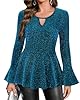 Youtalia Tunic Tops for Women Loose Fit Dressy Ele... #3
