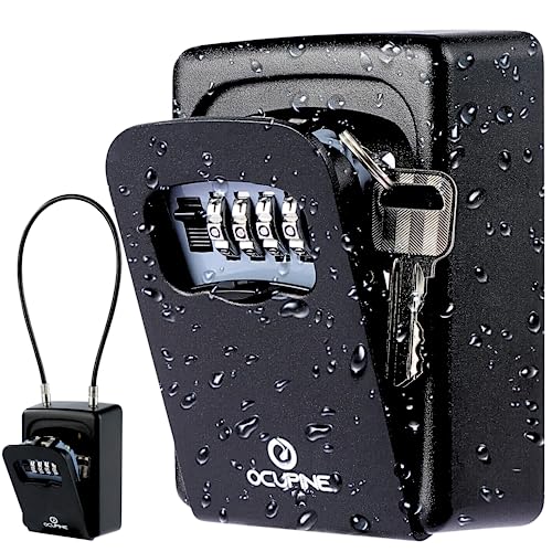 OCUPINE セキュリティダイヤル式キーボックス 1年品質保証 日本語説明