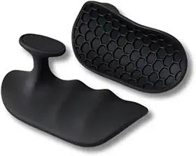 Luva Academia Musculação Calistenia Suporte Borracha Proteção Mãos e Dedos - Aderência Conforto - Tamanho Único 2 Peças