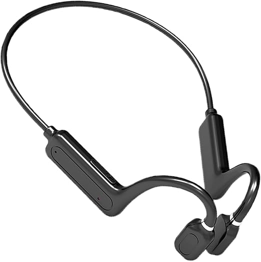 Knochenleitungs-Kopfhörer Mit Ohrclip - Bluetooth 5.3, Wasserdicht, Für Sport & Alltag