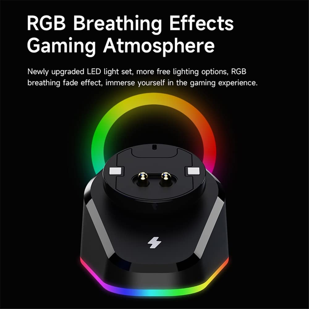 Ładowarka do bezprzewodowej myszy Logitech G Pro X Superlight G502 X, stacja dokująca do Razer DeathAdder V2 Pro dla Naga Pro