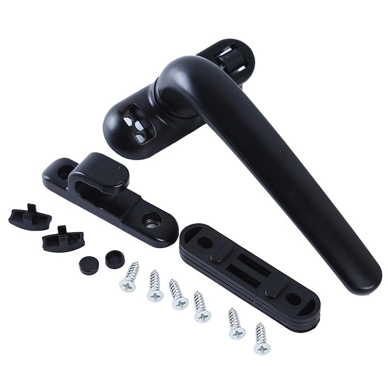 MRKU Maniglie per finestre con Chiusura Universale a Chiave e Serrature, Porta di Sicurezza per Bambini, per Porte a Doppio Vetro.