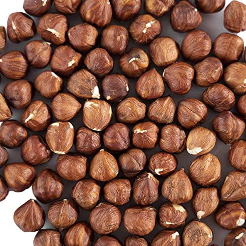 Pergamo Avellanas Naturales Sin Cáscara (Pack Familiar de 1 Kg)& Avellanas|Granos de Avellana Enteros|Nueces sin cáscara y sin aditivos&Vegano y Sin Gluten Avellana & Natural Cover