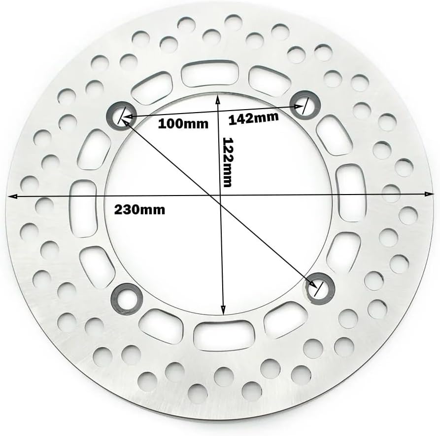 Motorcycle Front Brake Disc Brake Rotor For DR200 SEP SER SES SEV SE DF200 EV EW EY DR125 DF125 TS125