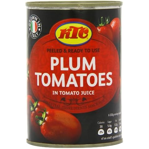 KTC Plum Tomatoes in Tomato Juice Cover