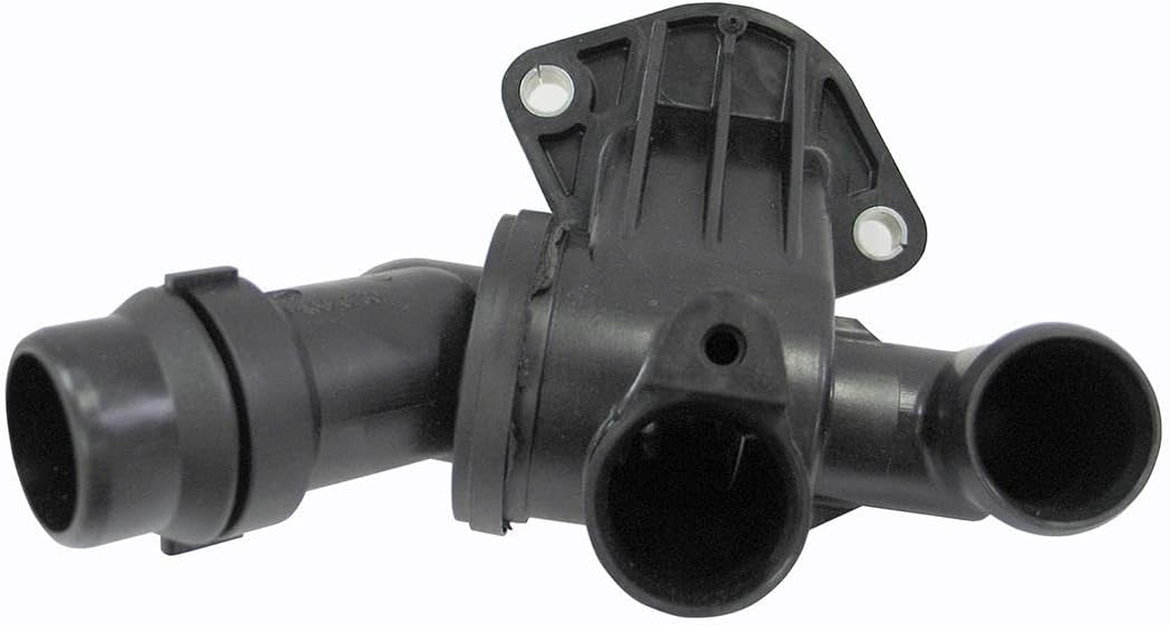 Engine Coolant Thermostat/Water Outlet Assembly Replacement 06F121111F for Volkswagen Jetta,Passat,Eos 2006 2007 2008 2009 for Audi A3,TT 2006 2007 2008 2009 1X