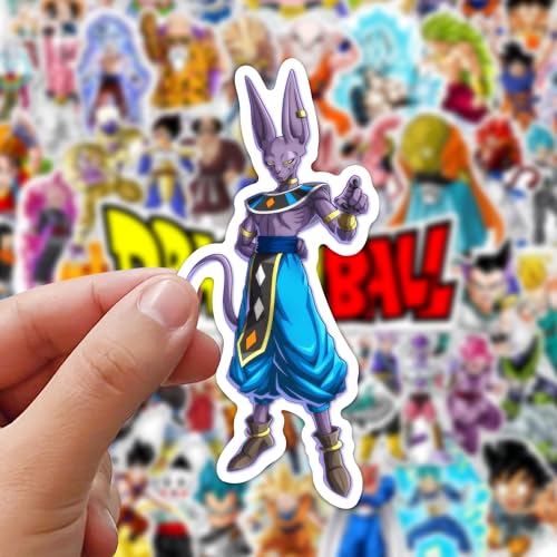 Super Kit com 60 Cartela de Adesivos de Dragon Ball