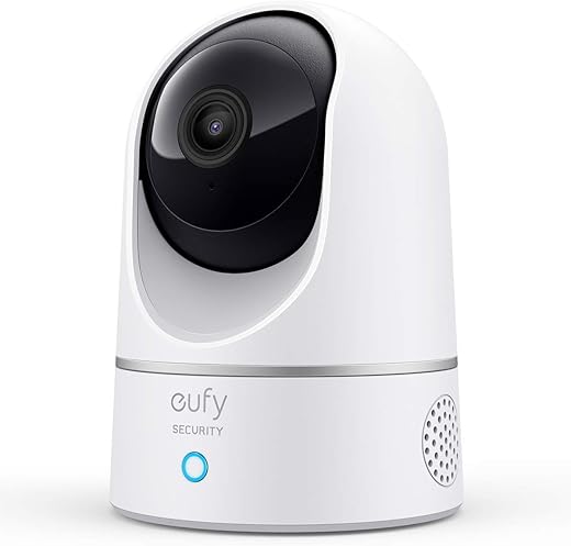 eufy Security 2K Indoor Cam, AI for Human & Pet Detection, Motion Tracking (Refurbished)
