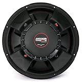 '15 (38 cm) subwoofer; 2 x 2 ohmios DVC; 500 W RMS/1000 W Max