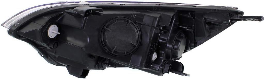 CarLights360: For Kia Rio Headlight Assembly 2012-2017 Passenger Side | w/Bulbs | DOT Certified | EX/LX Models | Hatchback | Replacement For KI2503154 | 921021W340