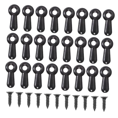 Image of NUOBESTY 100Pcs Picture Frame Backing Clips Turn Button Fasteners with Screws for Easy Installation Suitable for Photos Durable Frame Hardware for Hanging Pictures