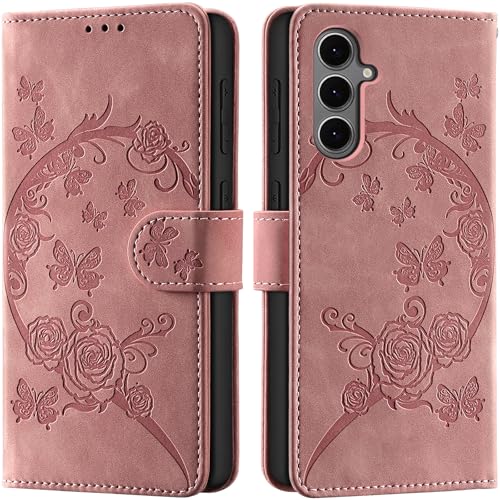Wallet Case for Samsung Galaxy S25 FE Pink