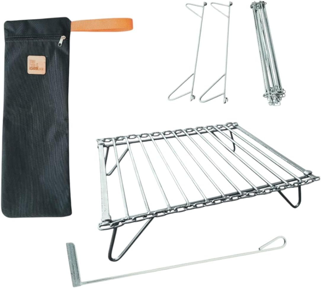 Parrilla portatil Ideal para asados al aire Libre parrillas argentinas hechas para asador Parrilla portatil Ideal para asados al aire Libre parrillas argentinas hechas para asador