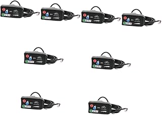 CLISPEED 2 Pcs Control Panel Scooter Bike E-bikes Se Bike Electric Cycle Bike Control Panel Bike Controller Bike Display Panel Bike Display Controller Abs Accessories Refit Bikes