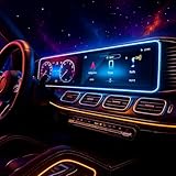 PINYPUN-TECH Screen Protector Compatible with Mercedes-Benz GLE & GLS 2019–2026 (V167/X167), 12.3” MBUX Touchscreen Tempered Glass, Anti-Glare, 9H Hardness, Anti-Fingerprint, One-Piece Design