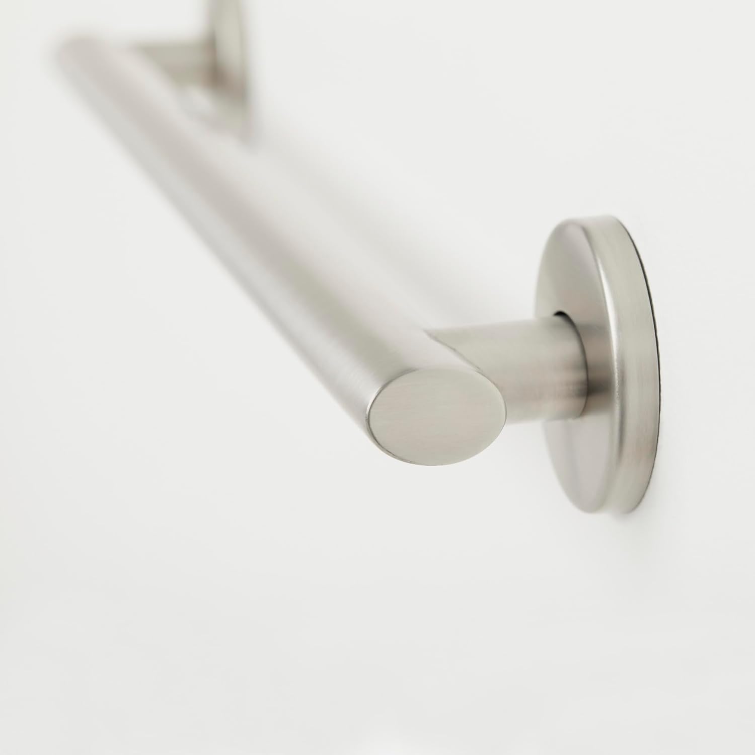 12" Satin Stainless Steel Wall Mounted Bathroom Grab Bar