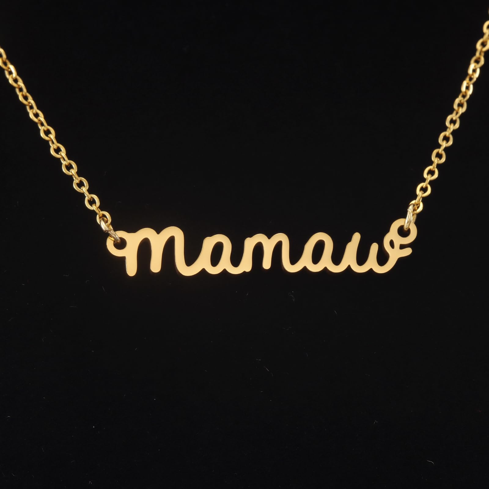 Mamaw Gifts from Grandkids Grandson Granddaughter Wedding Birthday Jewelry Women Mamaw Necklace