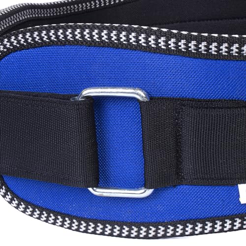 Image of APRODO Unisex 5'' inch Wide Nylon Eva Waist Support Belt Sport Pressurized Weightlifting Bodybuilding Fitness Squatting Training Lumbar Back Supporting Safety Belt