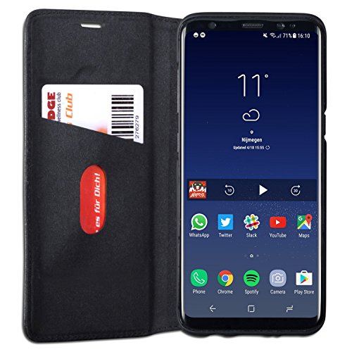 Custodia Galaxy S8 Pelle Nero - KANVASAPro Cover...