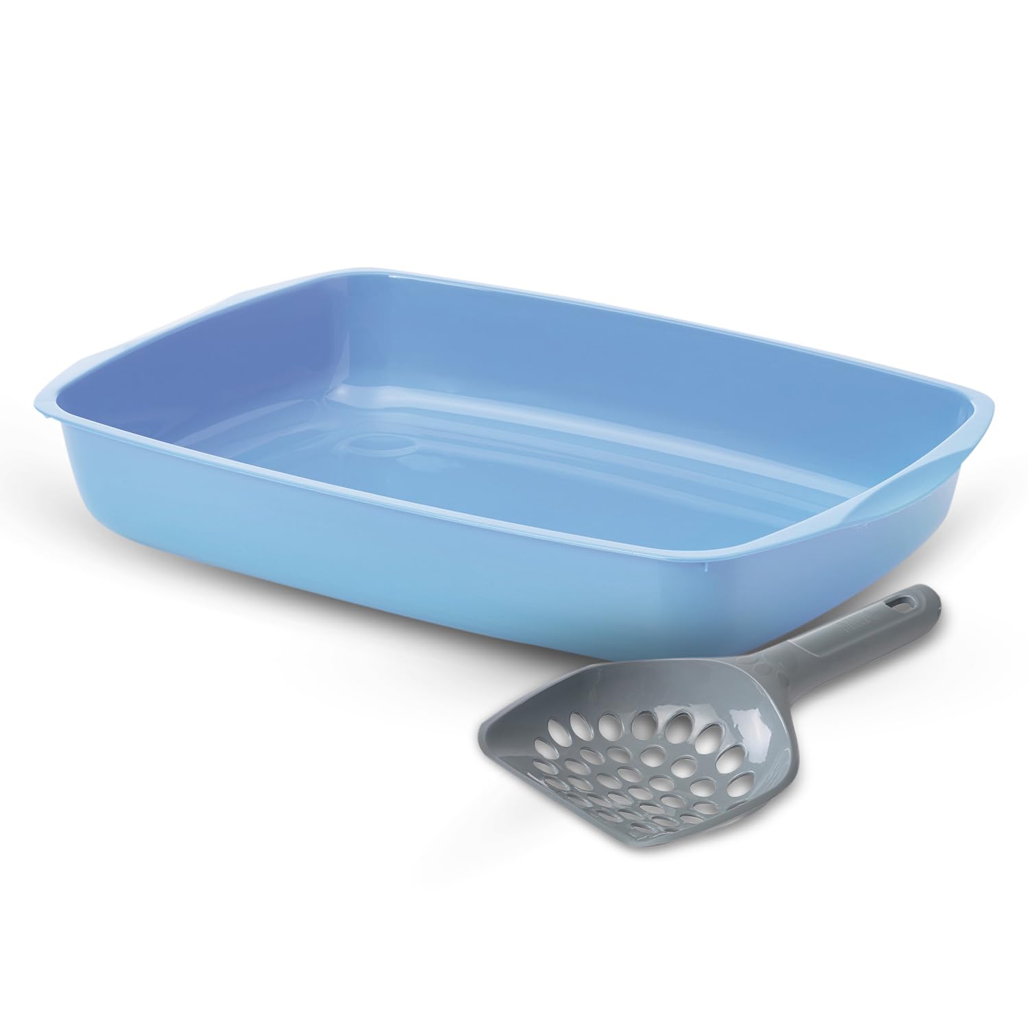 Savic Cat Litter Tray, Prevent Throwing of Cat Litter, Durable, Lightweight, 15 X 10 X 3 Inch and Savic Macro Cat Litter Scoop, Any 1 Color (B09RFC831V) Amazon Price History, Amazon Price Tracker