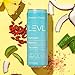 LEVL Functional Hydration Drink - Pineapple + Coconut (Non-Carbonated) Pure Water, Real Fruit, Adaptogens, Electrolytes | All-Natural, No Artificial Additives, Zero Added Sugar, Non-GMO, Caffeine Free, Sports Drink | 12 FL OZ Cans - (Pack of 12)