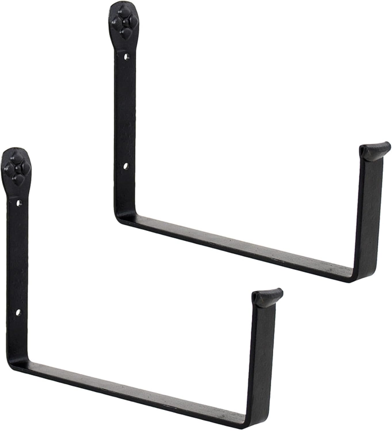 10" Wall Mount Flower Box Brackets