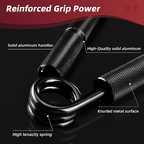 FAURIMMER Hand Grip Strengthener Set, 6-Pack 50LB to 300LB Hand Grips Finger Strengthener, Heavy-Duty Grip Strength Trainer with Protective Foam for Forearm Exercise, Hand Gripper, Hand Therapy, Ideal for Home Gym and Muscle Building by FAURIMMER - Image 3