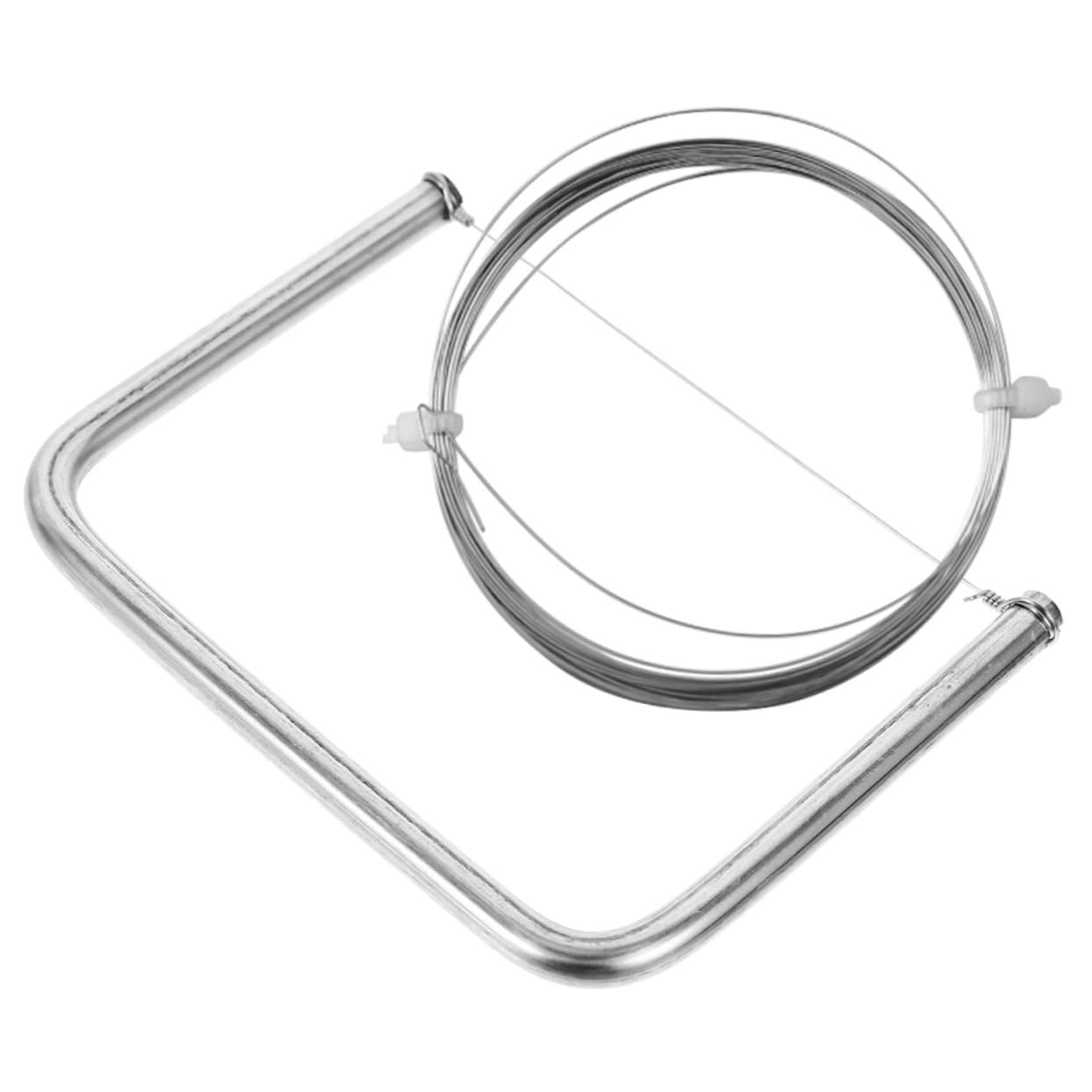SHINEOFI 5 Set Taglia in Acciaio Inossidabile Argilla Ceramica smusso Scultura Pasta modellabile Clay utensile per Il Taglio del Metallico tagliapasta per Fai da Te Silver