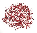 2000 Diamond Table Confetti Wedding Party Decorations 4.5mm Hot Red