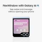 SAMSUNG Galaxy Z Flip 6 5G (6,7", 256 Go, 12 Go) , Snapdragon 8 (modèle international entièrement débloqué pour Verizon, T-Mobile, Global) (Reconditionné) - 6