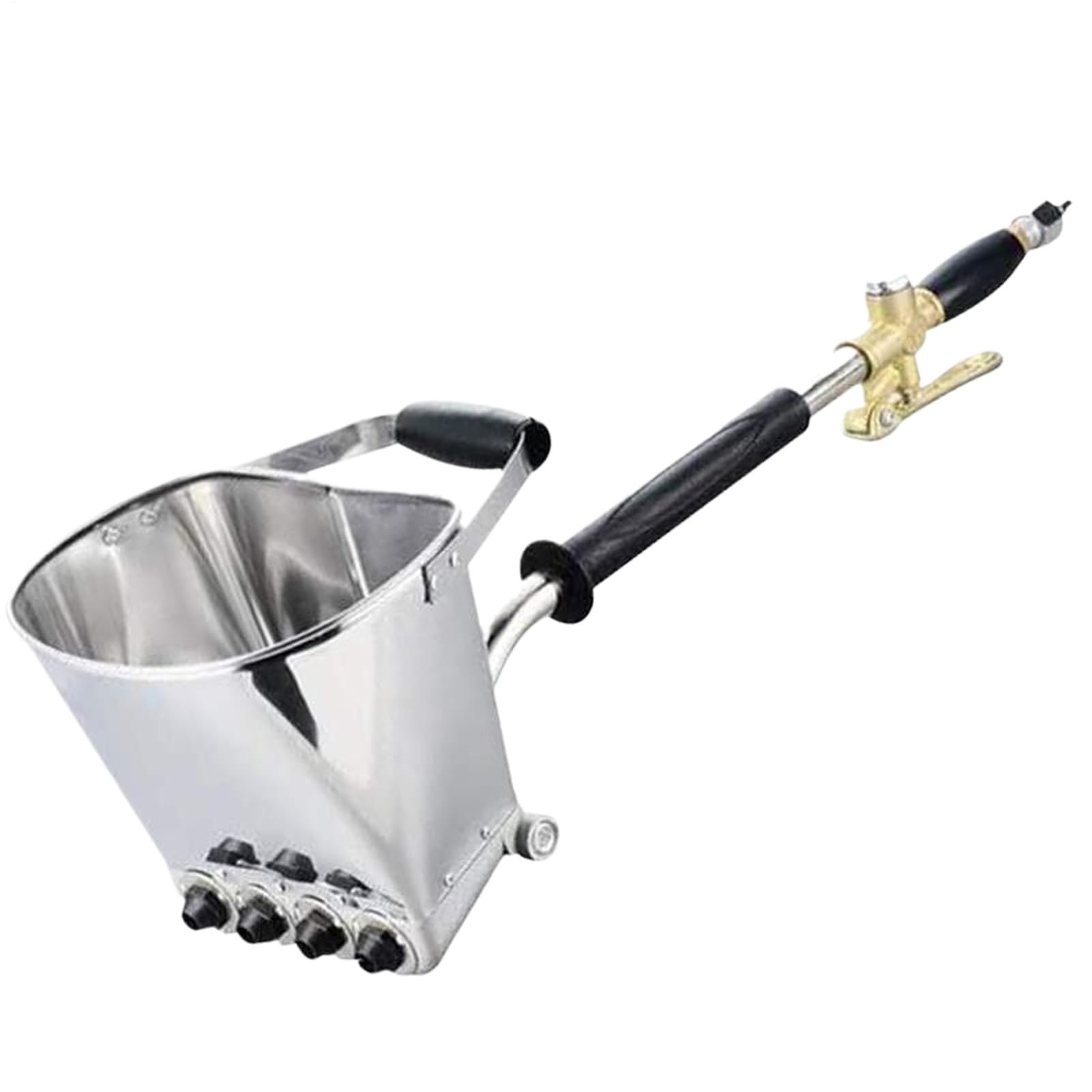 Opryskiwacz cementowy, pneumatyczne ?dzie do tynkowania, konstrukcja 71 x 20 cm, trwa?y zbiornik ze stopu, wysokoci?nieniowa konstrukcja 4 z ergonomicznym uchwytem, sprz?t do renowacji ?cian i