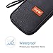 FLYMEI Travel Wallet Passport Holder, Family Passport Holder with Hand & Neck Strap Travel Wallet Organizer RFID Blocking Document Organizer Bag Ticket Holder for Women/Men