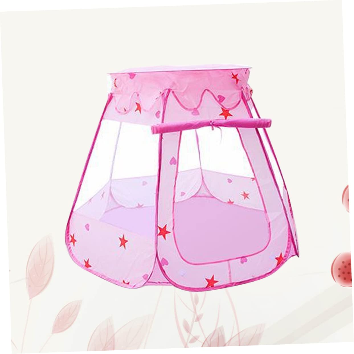 Kisangel Game Ball Pool Tent Tent Playhouse for Indoor Game House for Pink