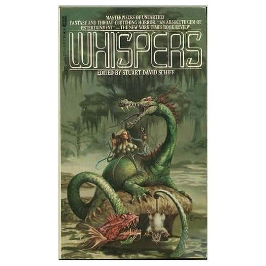 WHISPERS (1) (i) One: The Willow Platform; The Dakwa; Antiquities; Mirror Mirror; Sticks; Ladies in Waiting; The Barrow Troll; The Glove; The Closer of the Way; Dark Winner; White Moon Rising; Graduation; The House of Cthulhu; et al