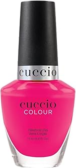 Cuccio We Got the Beat | Neon Nail Polish Nail Paint | 13ml | Long Lasting, Glossy, Vegan | Paraben Free | No Yellowing | FREE from Harmful Chemicals - Fuchsia