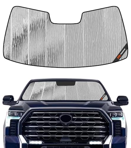 Pigenius Windshield Sunshade for Toyota Tundra 2022-2026 Front Window Shade - AstraGuard