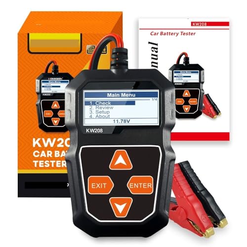 Probador de batería coche 12V BM550 y analizador de sistema de carga y arranque