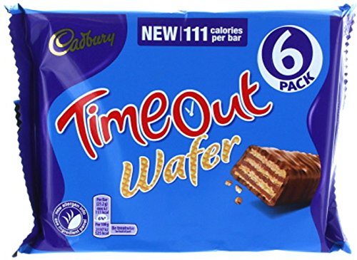 x13 Cadbury Time Out Wafer 6 Pack (78 Wafers) 127g