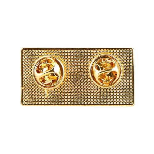 Image of State Shaped Map Lapel Metal Pin Enamel Brooch Keepsake Beautifully Designed for Backpack Hat