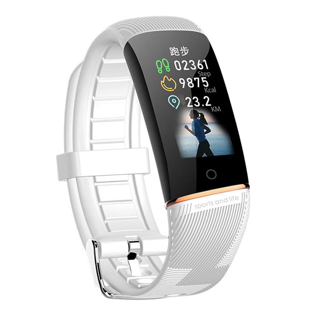 Rastreador De Actividad Rastreador De Ejercicios Reloj Inteligente Con Podómetro, Pulsera Deportiva Con Pantalla Táctil Para Monitor De Ritmo Cardíaco, Para Niños Hombres Mujeres Adroid IOS