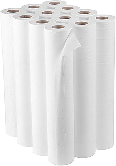 20" White Couch Rolls 40m, Case of 12 EC7712