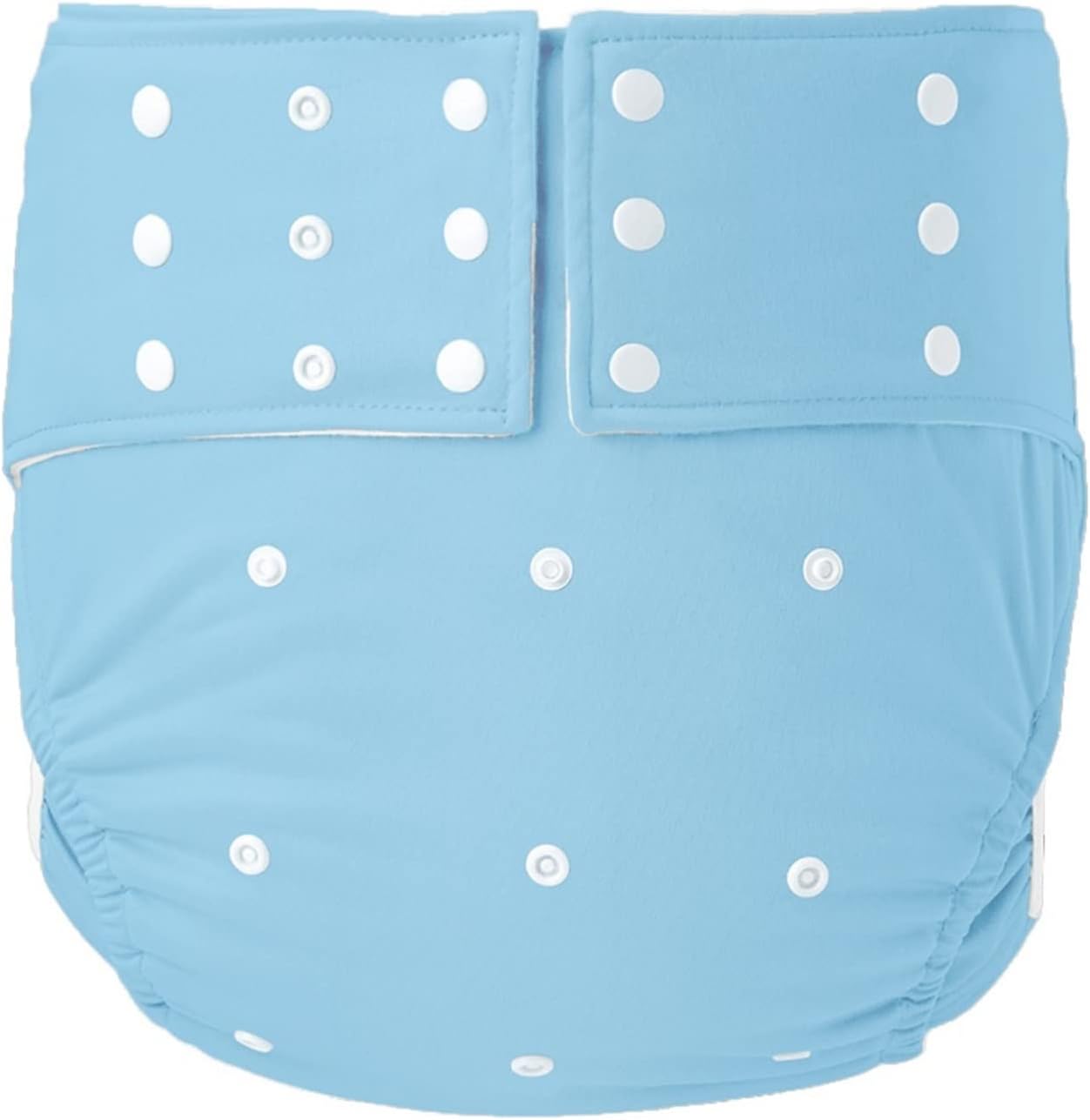 Waterproof and Moisture Absorbing Adult Cloth Diapers, Reusable Adjustable Size Breathable Leakfree (Color : E, Size : X-Large)