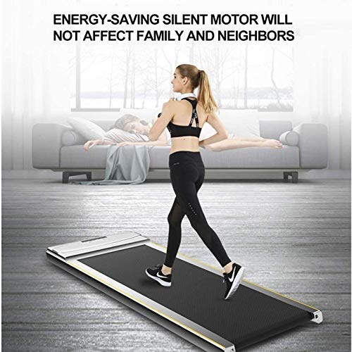 Image of Small Silent Folding Treadmill, Electric Motorized Running /Walking Machine with LCD Display, Heavy Duty Exercise Machine for Home /Gym