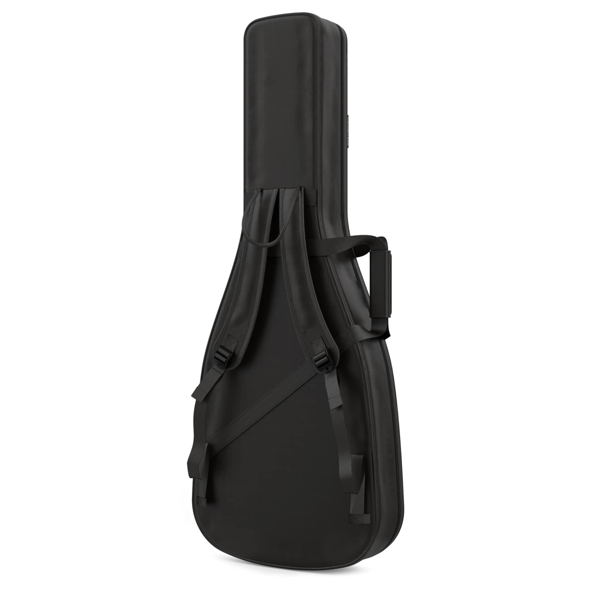 Monkey Loop Jumping Electric 335 - Borsa per Chitarra con Imbottitura da 18 mm - Borsa per Chitarra Elettrica tipo 335 - Tre Tasche Esterne - Cinghie Regolabili - Materiale Resistente all´Acqua