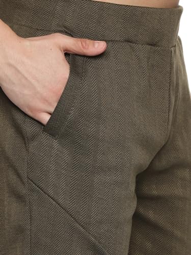 Image of DOMIN8 Basic Shorts for Men | Gym Shorts | Best for Yoga, Training Short for Boys | Casual Boxer for Men | Olive Green - S