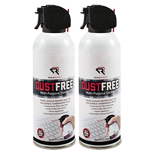 Read Right RR3722 - DustFree Multipurpose Duster, 2 10oz Cans/Pack-REARR3722
