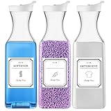 Laundry Detergent Dispenser,54oz Fabric Softener Dispenser,Plastic Liquid Laundry Detergent...